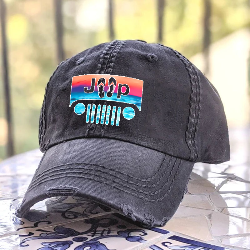 Blue Jp Beach Flip Flops - Baseball Cap
