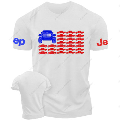 Jp Gladiator Cars Flag T-Shirt