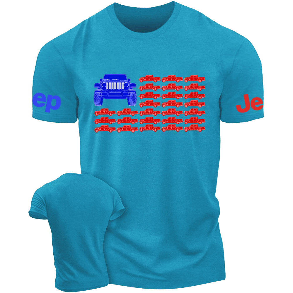 Jp Gladiator Cars Flag T-Shirt