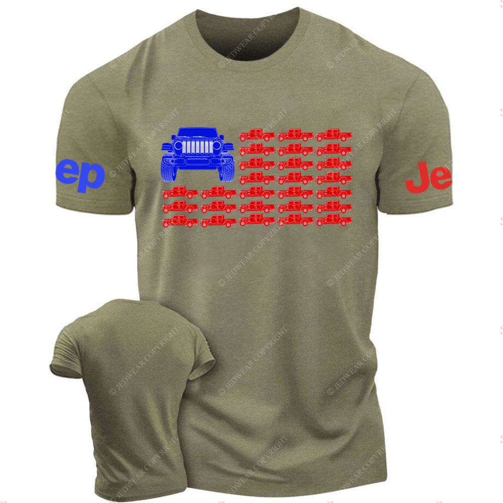 Jp Gladiator Cars Flag T-Shirt
