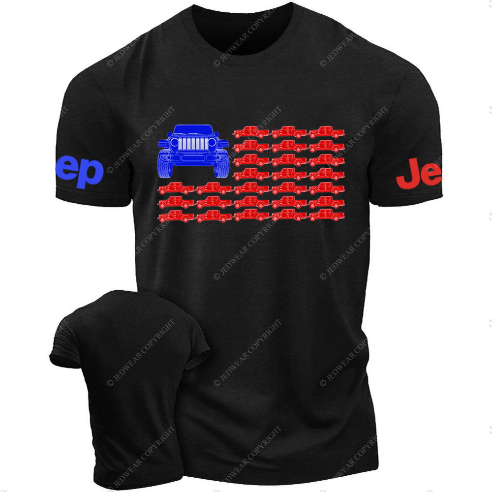 Jp Gladiator Cars Flag T-Shirt
