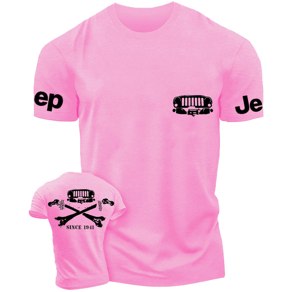 Jps Grille and Cross Bones Since 1941 Double Printed T-Shirt
