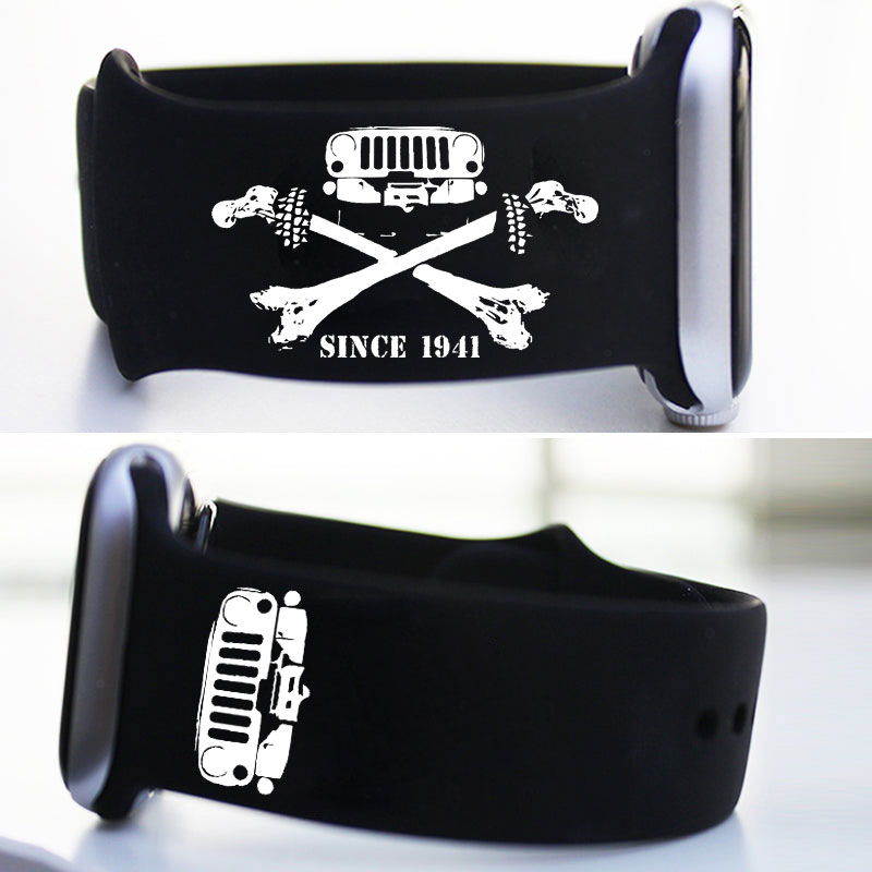 Jps Grille and Cross Bones Since 1941 Watch Band