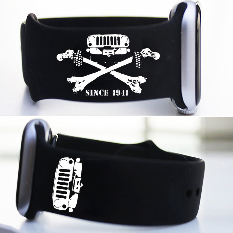 Jps Grille and Cross Bones Since 1941 Watch Band