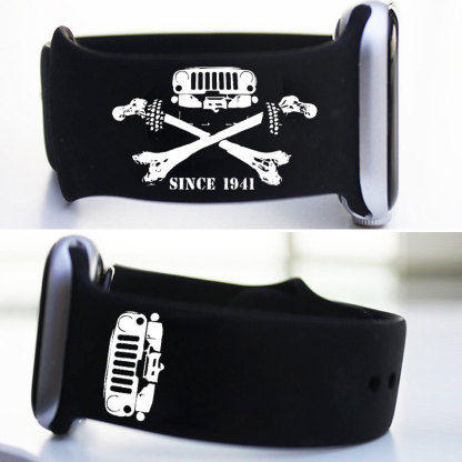 Jps Grille and Cross Bones Since 1941 Watch Band