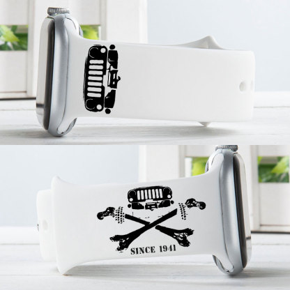 Jps Grille and Cross Bones Since 1941 Watch Band