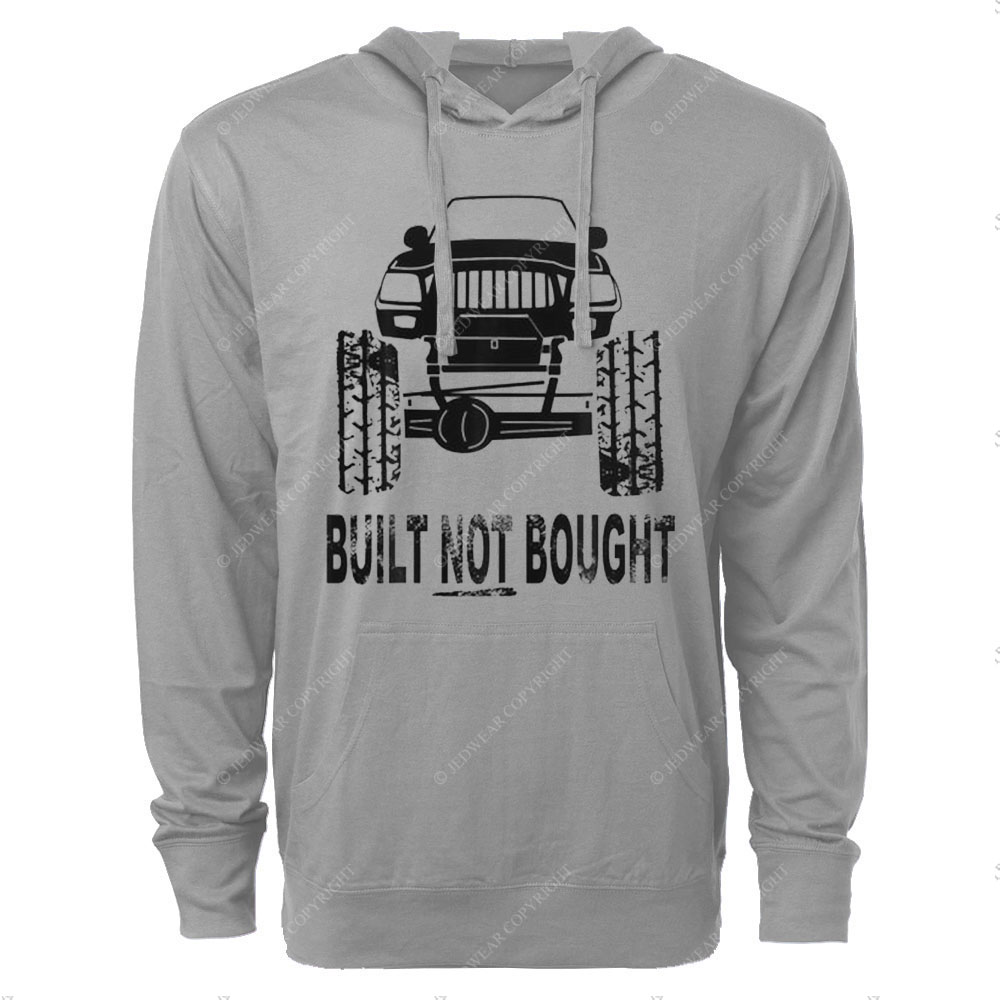 Built Not Bought Rock Crawler Mudding Jp Cool Jp  Lightweight Hoodie