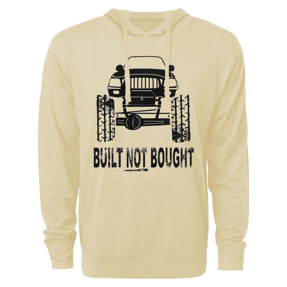 Built Not Bought Rock Crawler Mudding Jp Cool Jp  Lightweight Hoodie