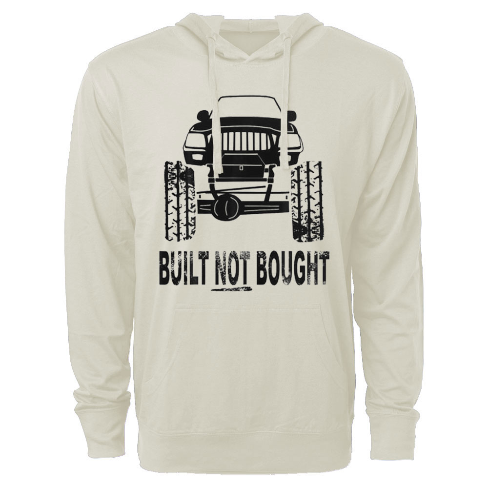 Built Not Bought Rock Crawler Mudding Jp Cool Jp  Lightweight Hoodie