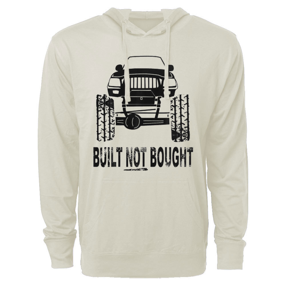 Built Not Bought Rock Crawler Mudding Jp Cool Jp  Lightweight Hoodie
