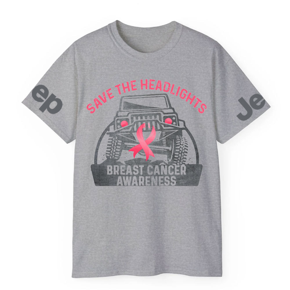 Save The Headlights Breast Cancer Awareness Jp Lover T-Shirt