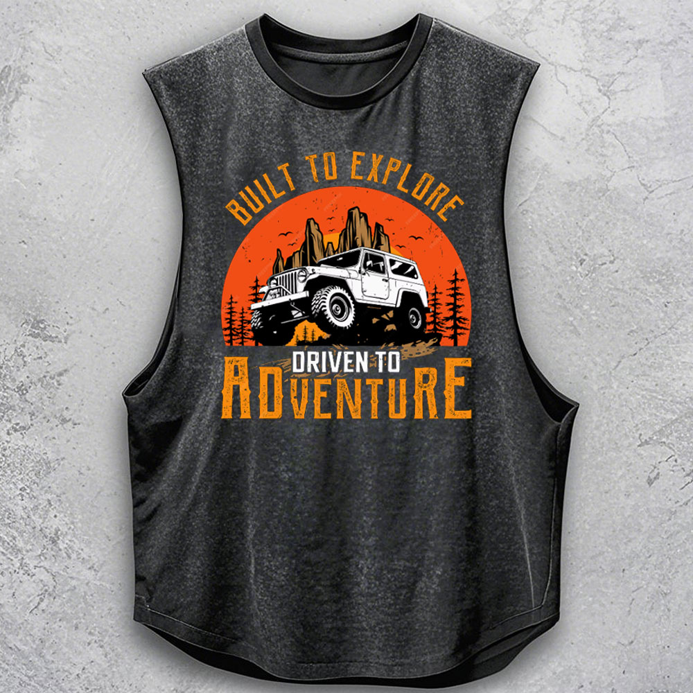 Built to Explore Driven to Adventure Jp Lover - Men Tank