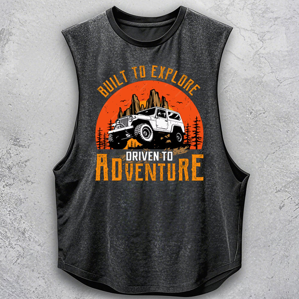 Built to Explore Driven to Adventure Jp Lover - Men Tank