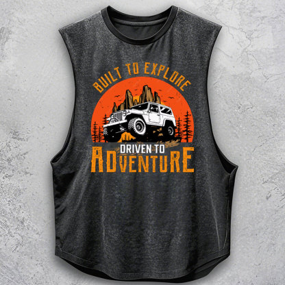 Built to Explore Driven to Adventure Jp Lover - Men Tank