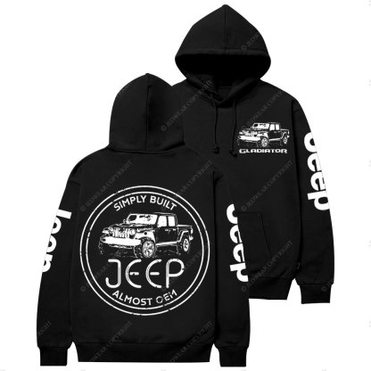 Simple Built Jp Gladiator Jp Built Lover Casual Hoodie