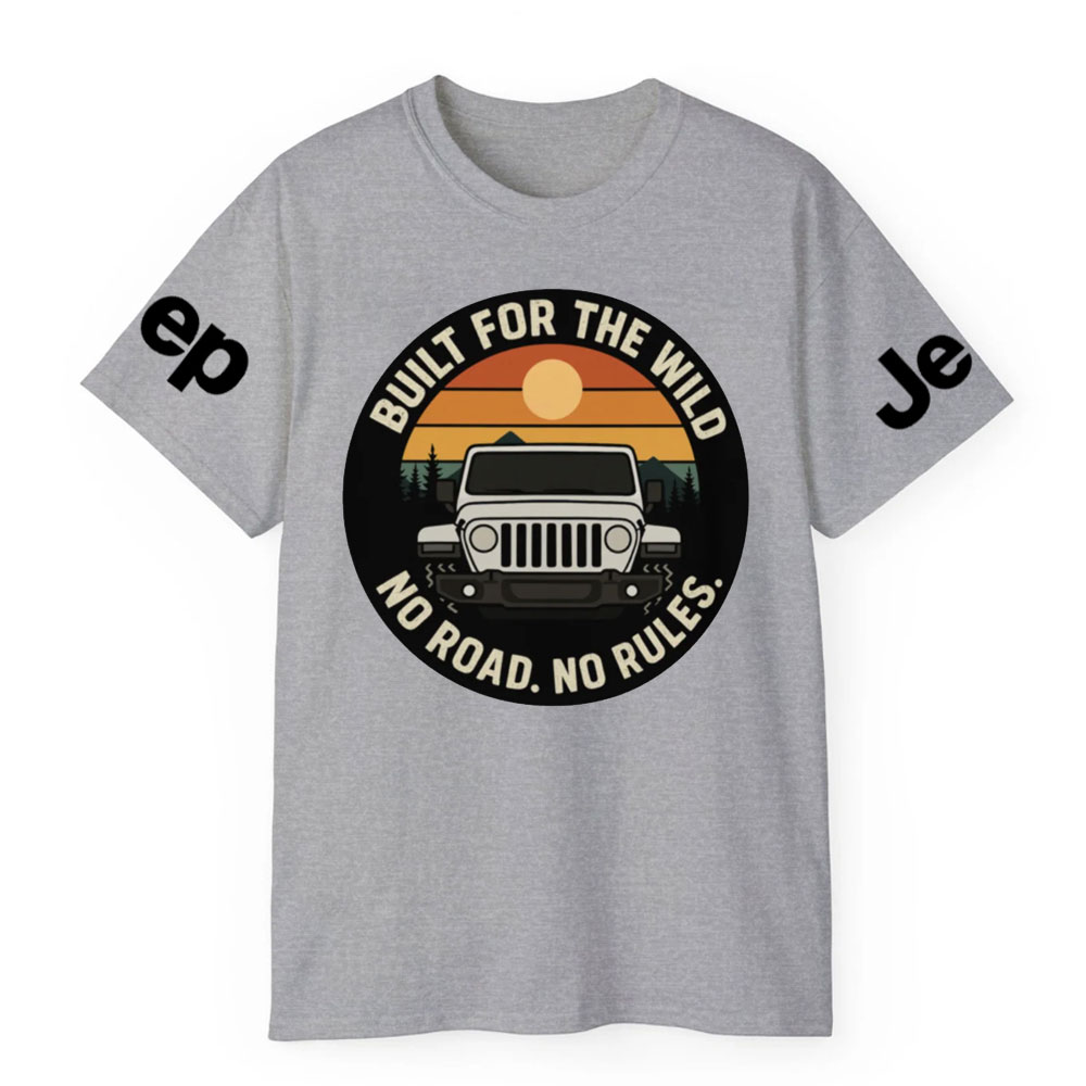 Built For The Wild, No Road No Result Jp Lover Summer T-Shirt