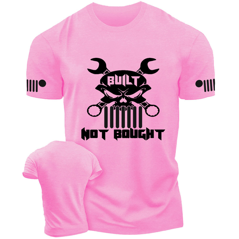 Built Not Bought Skull and Crossbones Jp T-Shirt