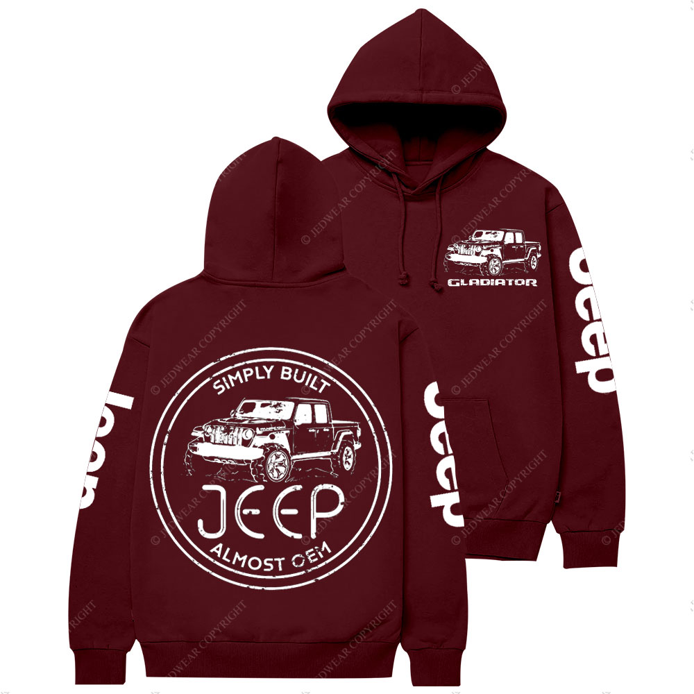 Simple Built Jp Gladiator Jp Built Lover Casual Hoodie