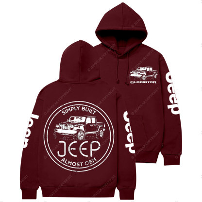 Simple Built Jp Gladiator Jp Built Lover Casual Hoodie