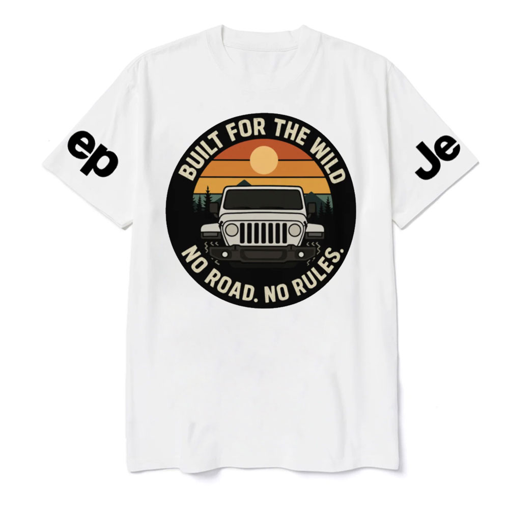 Built For The Wild, No Road No Result Jp Lover Summer T-Shirt