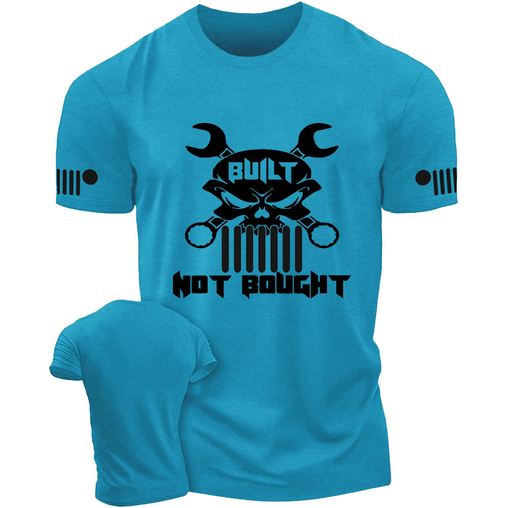 Built Not Bought Skull and Crossbones Jp T-Shirt
