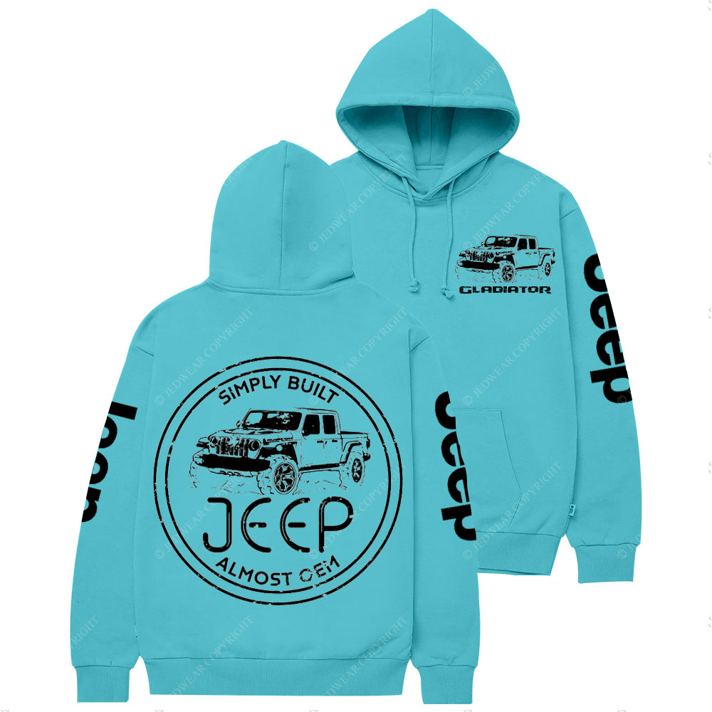 Simple Built Jp Gladiator Jp Built Lover Casual Hoodie