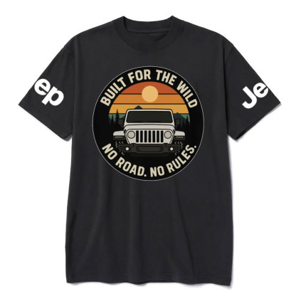 Built For The Wild, No Road No Result Jp Lover Summer T-Shirt