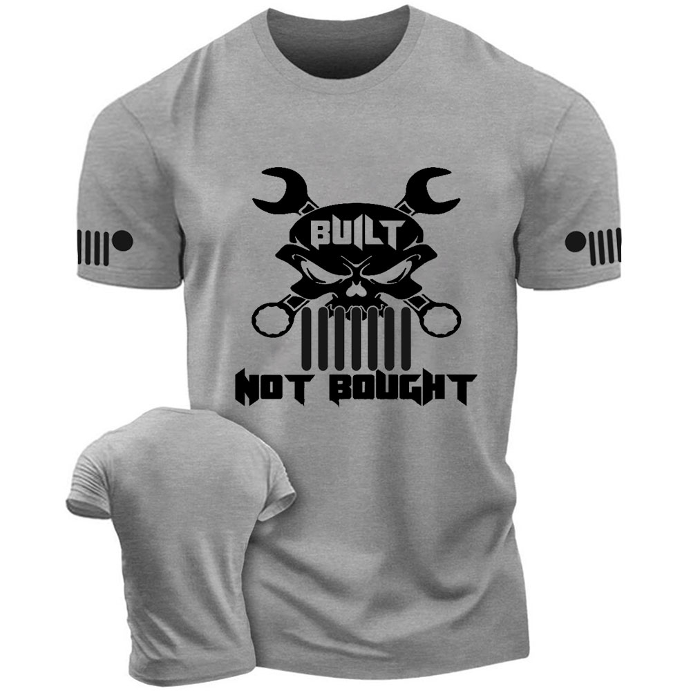 Built Not Bought Skull and Crossbones Jp T-Shirt