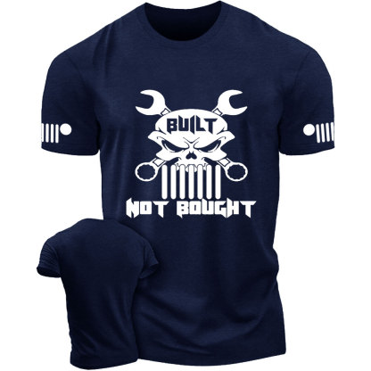 Built Not Bought Skull and Crossbones Jp T-Shirt
