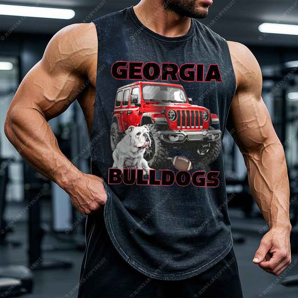 Georgia Jp Bulldog Men Tank