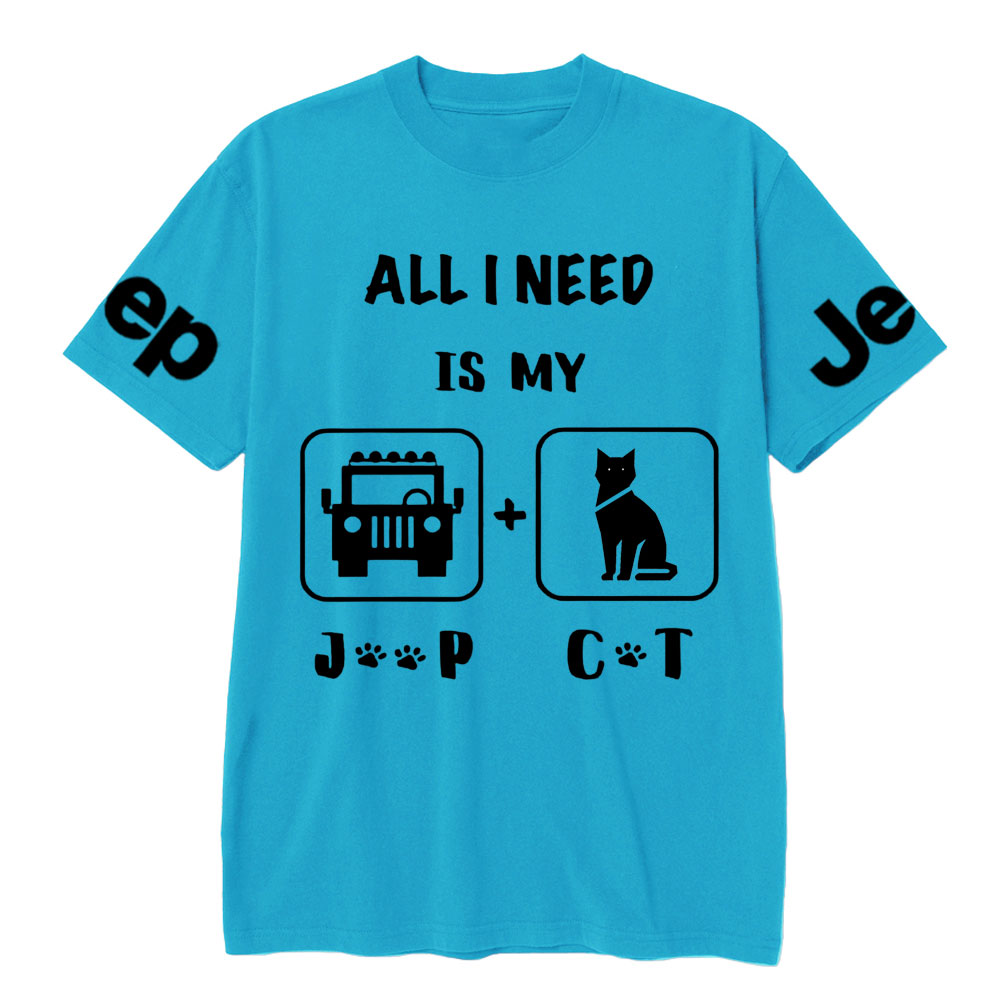 All I Need Is My Jp and My Cat Jp T-Shirt