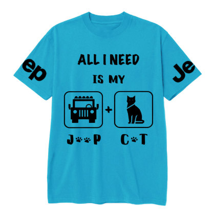 All I Need Is My Jp and My Cat Jp T-Shirt