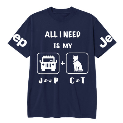 All I Need Is My Jp and My Cat Jp T-Shirt