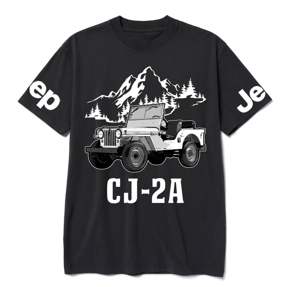 CJ-2A Jp Car Name T-Shirt