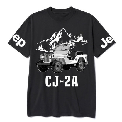 CJ-2A Jp Car Name T-Shirt