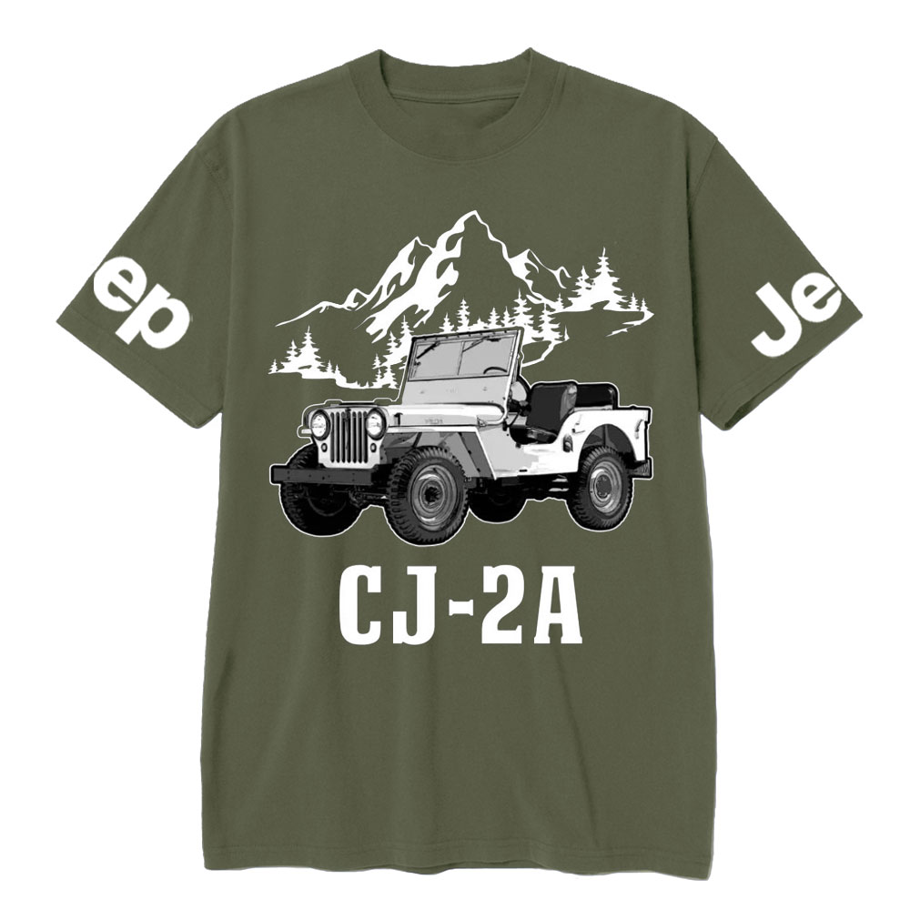 CJ-2A Jp Car Name T-Shirt