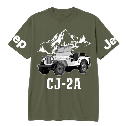 CJ-2A Jp Car Name T-Shirt