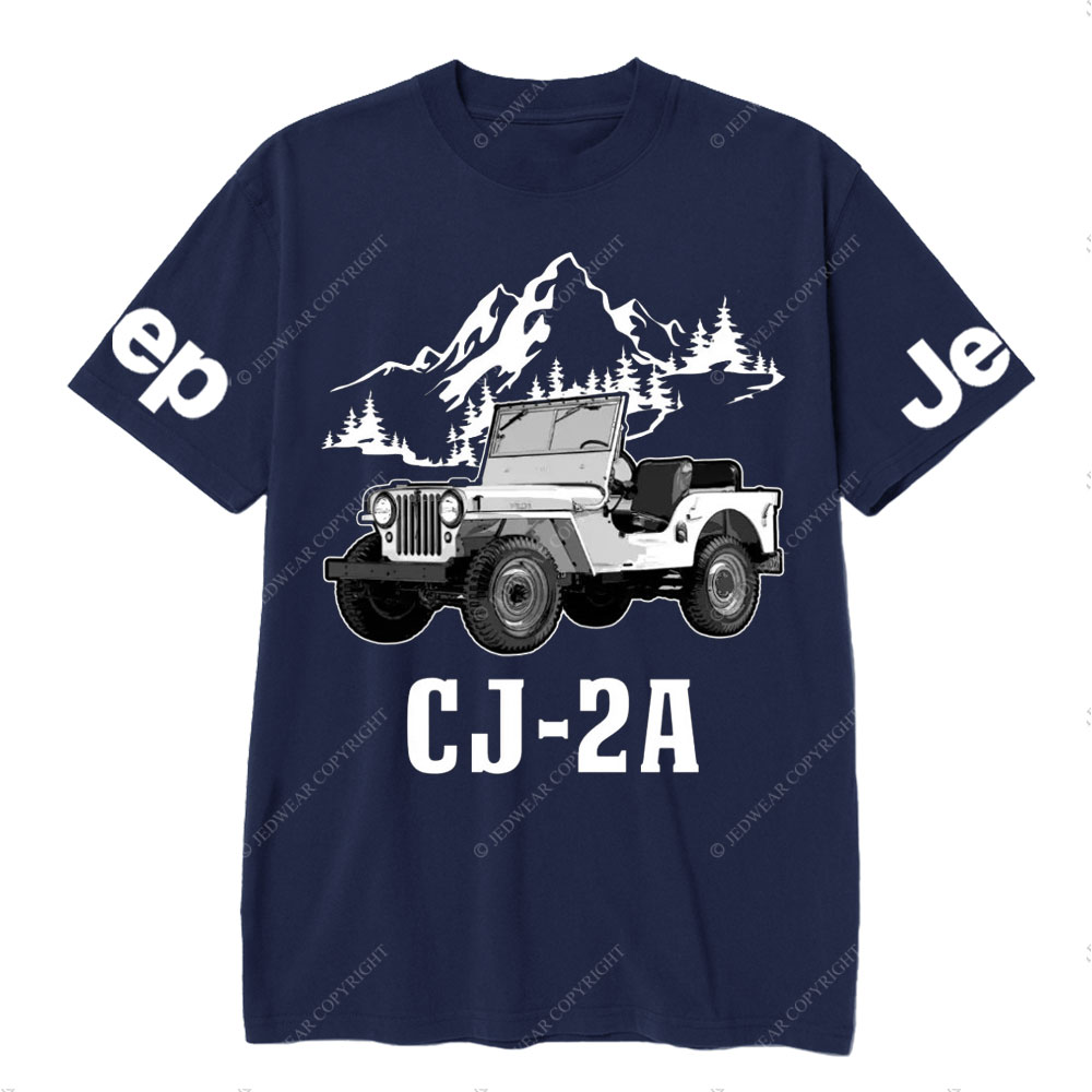 CJ-2A Jp Car Name T-Shirt