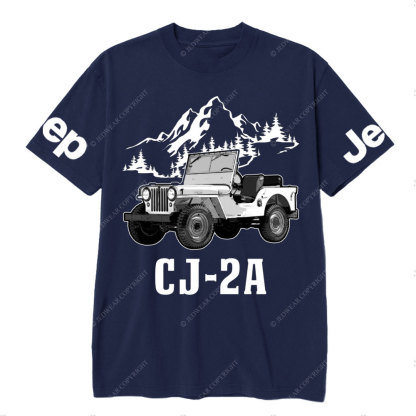 CJ-2A Jp Car Name T-Shirt