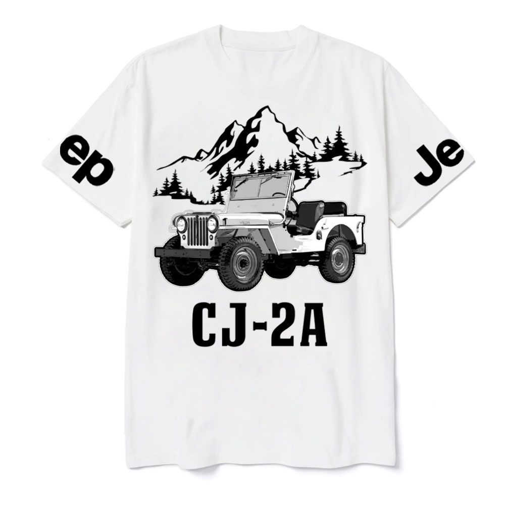 CJ-2A Jp Car Name T-Shirt