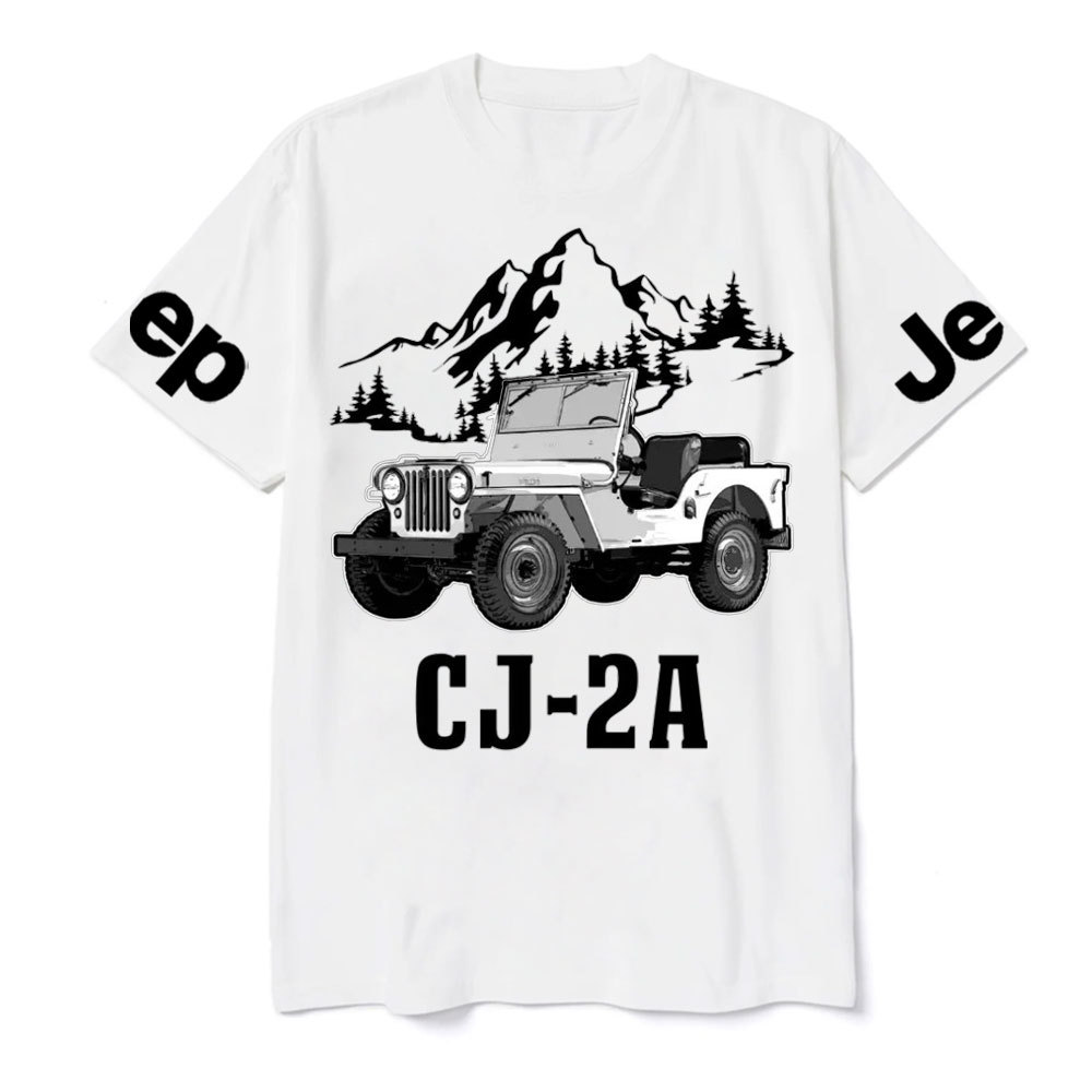CJ-2A Jp Car Name T-Shirt