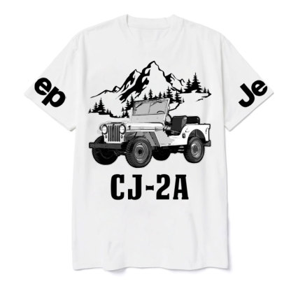 CJ-2A Jp Car Name T-Shirt