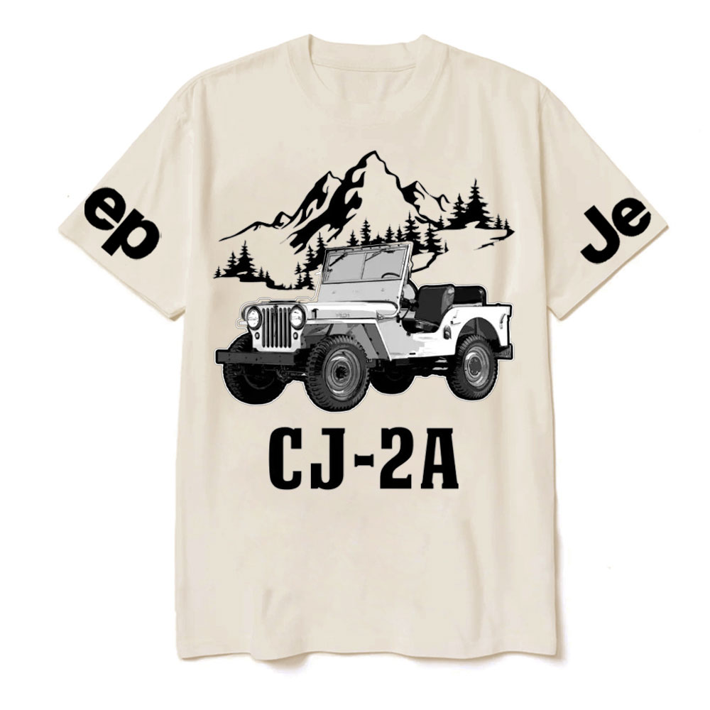 CJ-2A Jp Car Name T-Shirt