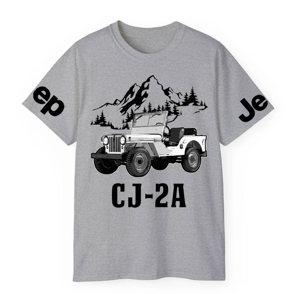 CJ-2A Jp Car Name T-Shirt