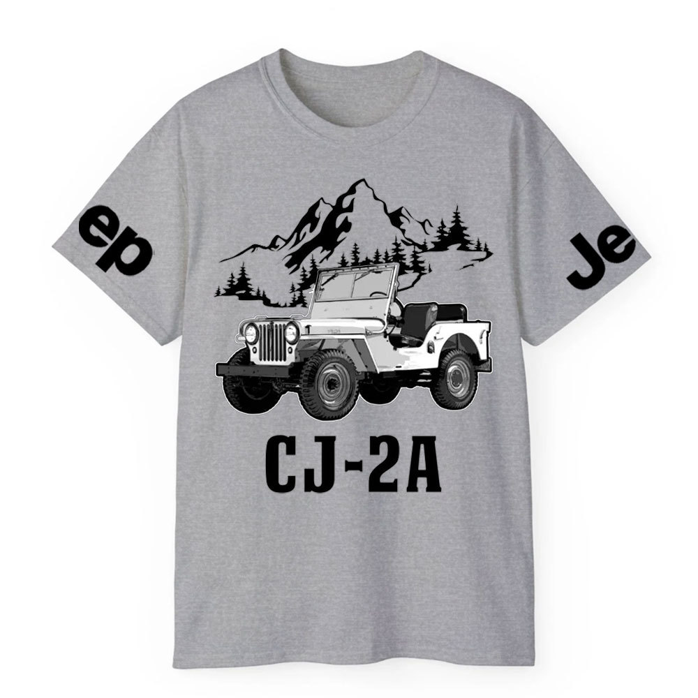 CJ-2A Jp Car Name T-Shirt