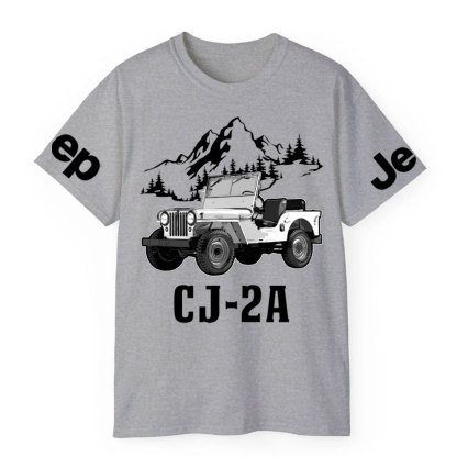 CJ-2A Jp Car Name T-Shirt
