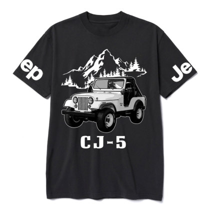 CJ-5 Jp Car Name T-Shirt