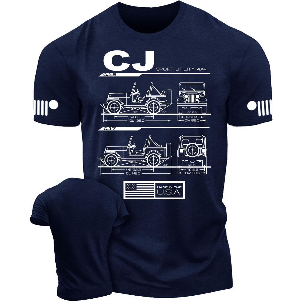 CJ Wrangler Blueprint T-Shirt