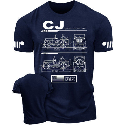 CJ Wrangler Blueprint T-Shirt