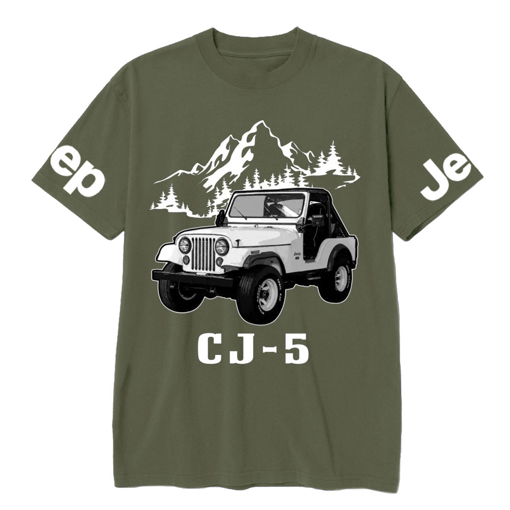 CJ-5 Jp Car Name T-Shirt